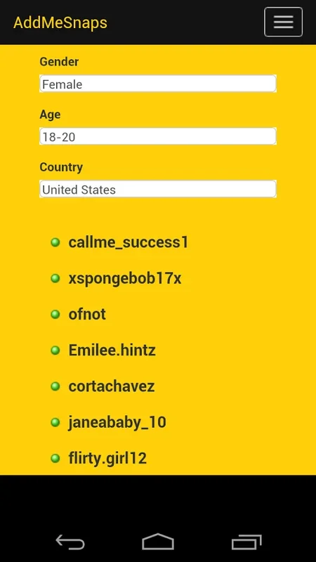 AddMeSnaps for Android - Expand Your Snapchat Connections