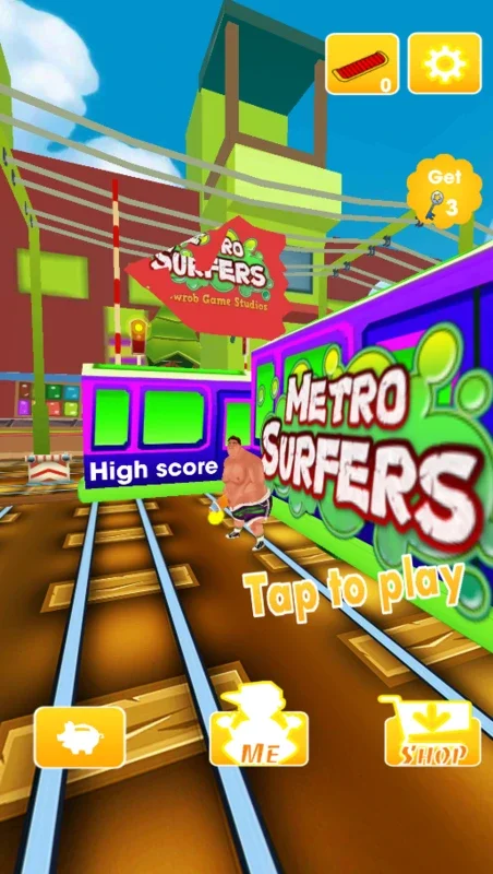 Metro Surfers for Android - Escape the Police