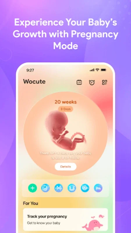 Wocute for Android - Manage Reproductive Health Easily