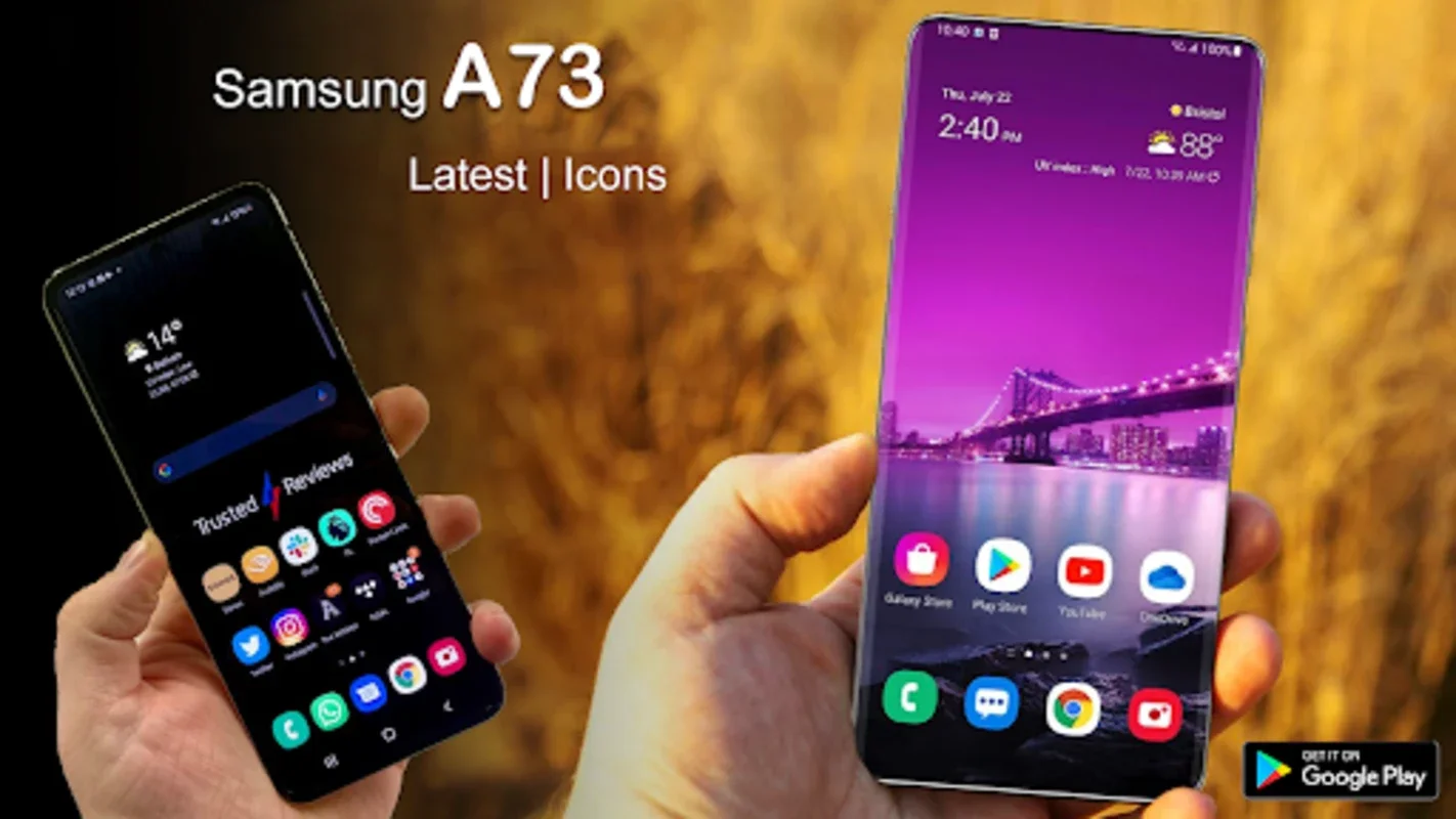 Samsung A73 Launcher for Android - Enhance Your Device