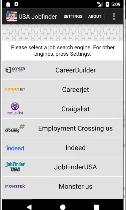 USA Jobfinder for Android - Find Jobs Easily