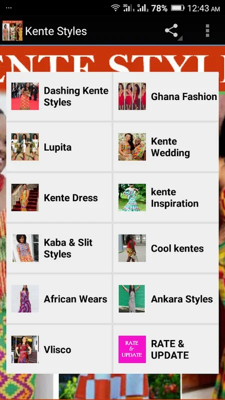 Kente Styles for Android: Explore Hundreds of Garments