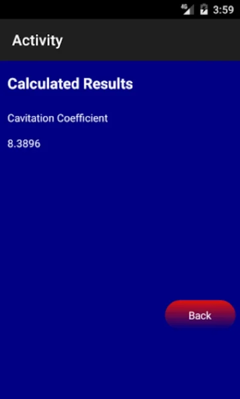 Cavitation Coefficient Lite for Android - Accurate Calculations