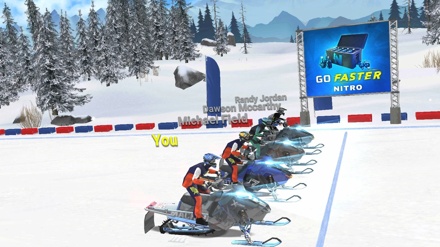 Mad Skills Snocross for Android - Thrilling Snowmobile Races