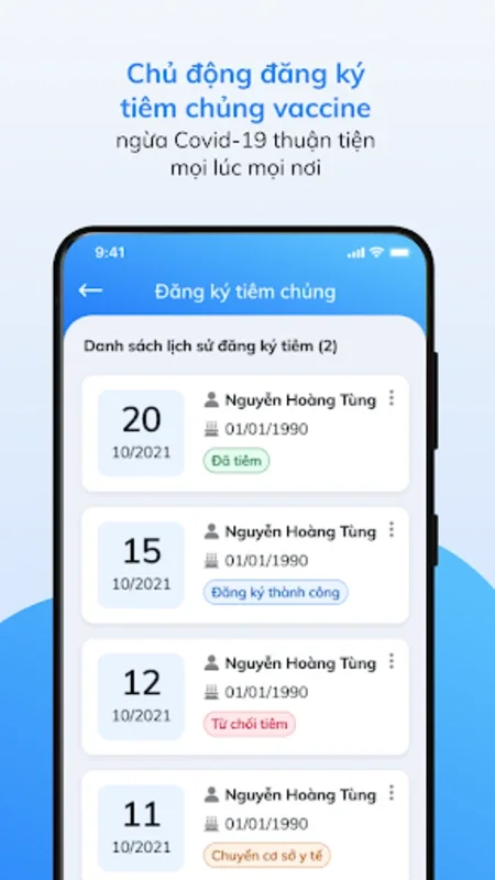 Sổ sức khỏe điện tử for Android: Manage Your Health