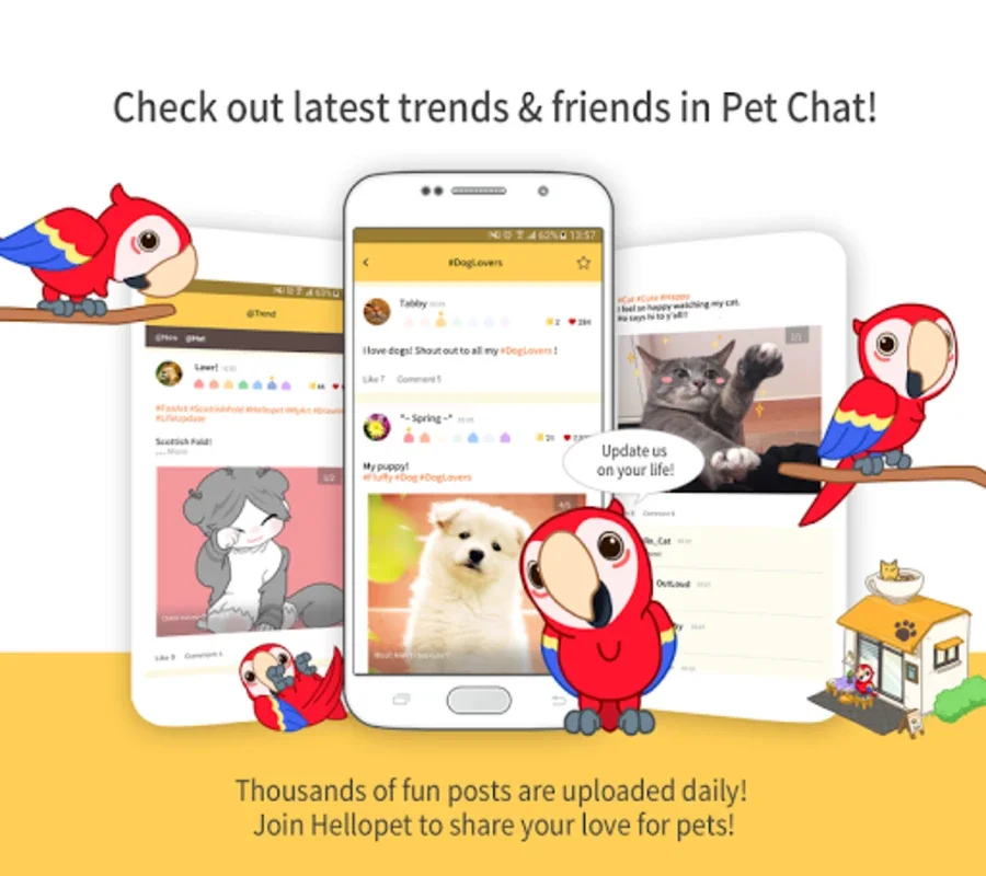 Hellopet for Android: Interactive Virtual Pet Fun