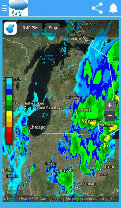 Radar Meteorológico y Seguimiento de Tormentas for Android: Track Storms