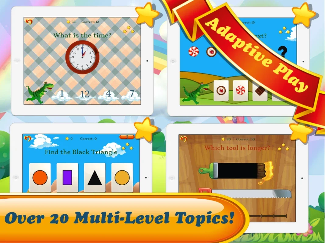 Dino Teach Pre-School Math for Android: Engaging Math Learning