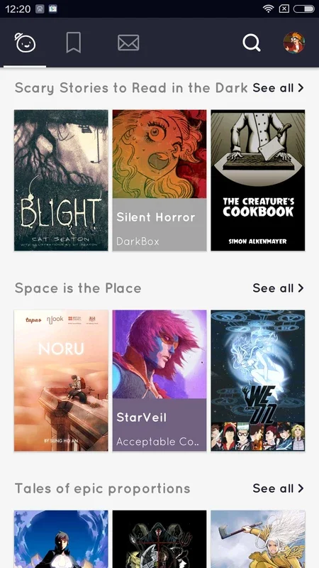 Tapas – Comics and Novels for Android: A Treasure Trove of Content