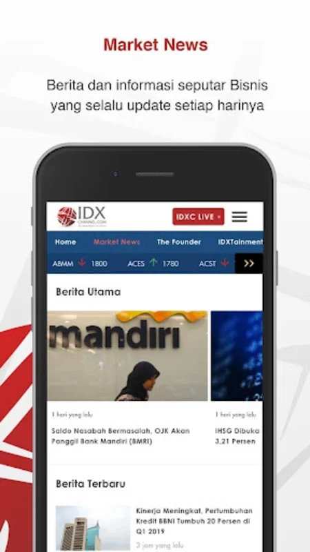 IDX Channel for Android - Stay Informed on Financial Markets