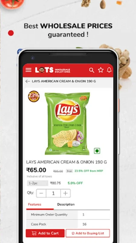 LOTS Wholesale: B2B Shopping for Android - Download the App Now