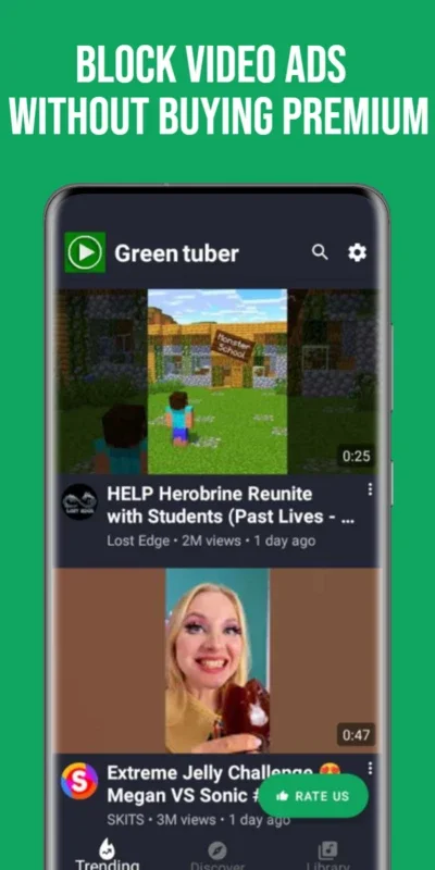 GreenTuber for Android - Enjoy Ad-Free Videos