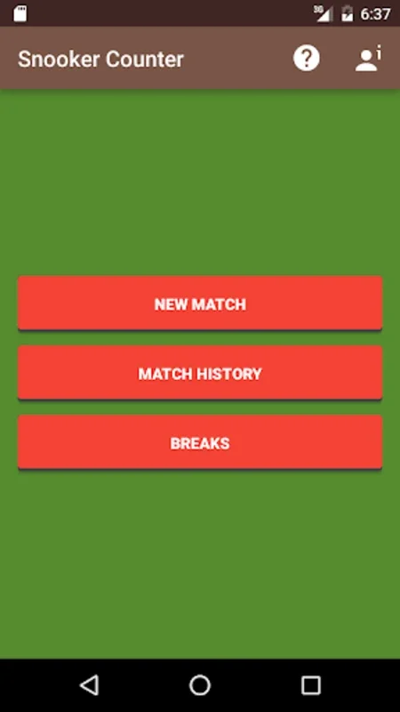 Snooker Counter for Android: Streamlined Scorekeeping