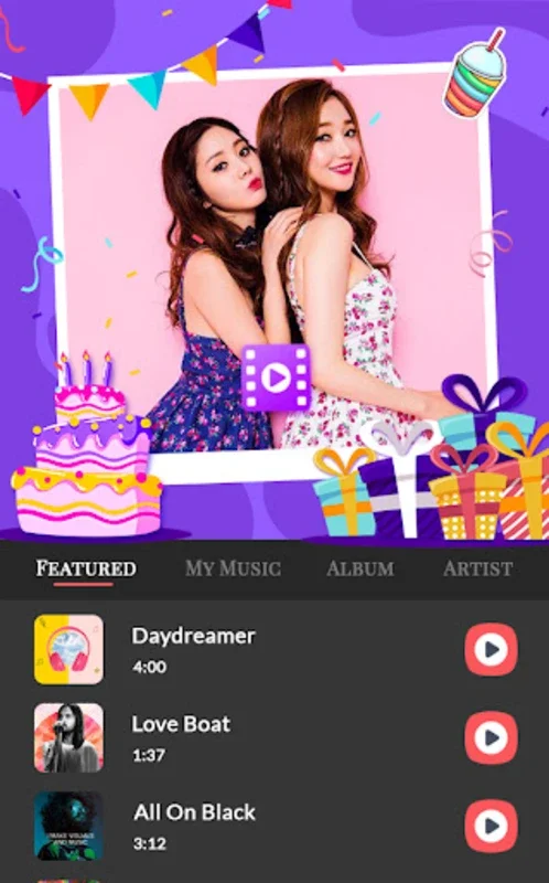 Birthday Video Editor & Maker for Android - Download the APK from AppHuts