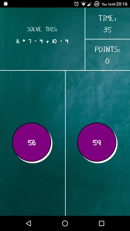 40 Seconds Math for Android - Enhance Your Math Skills