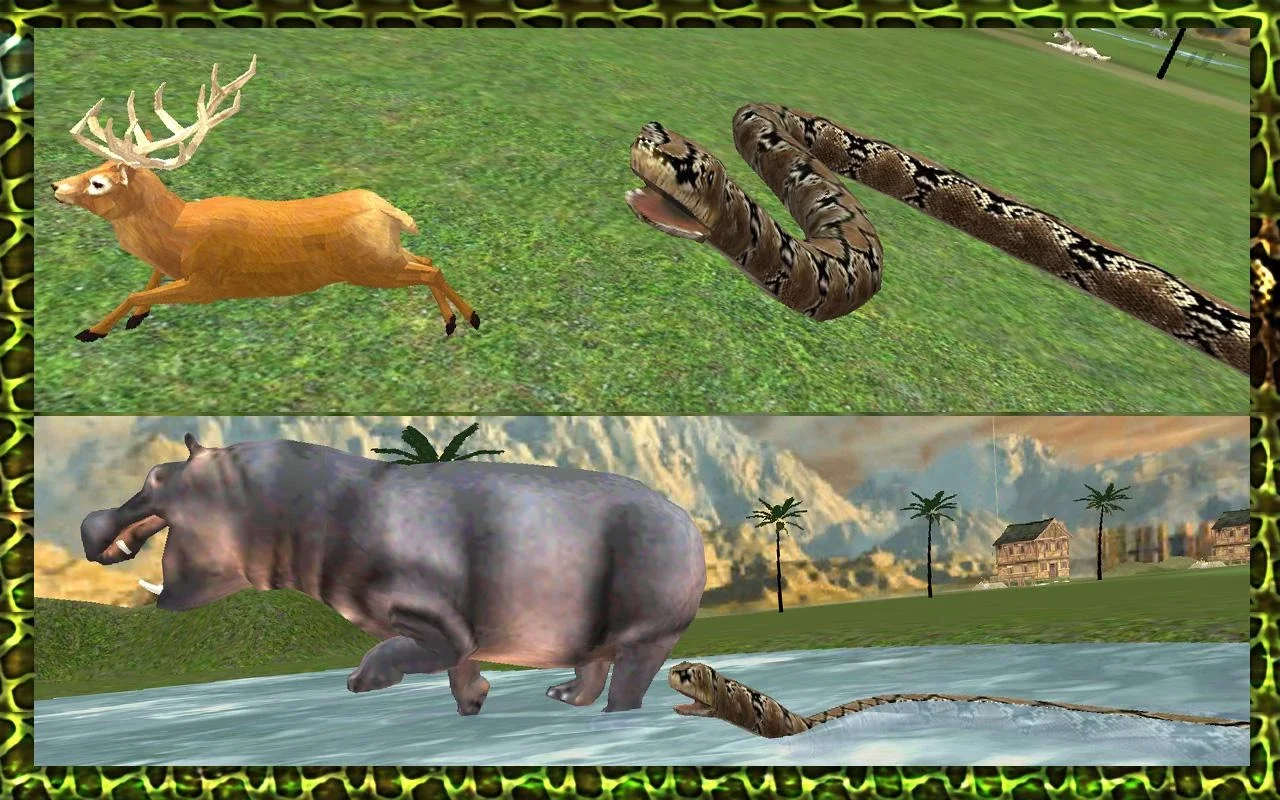 Wild Anaconda Snake Attack Sim for Android - Thrilling Adventure