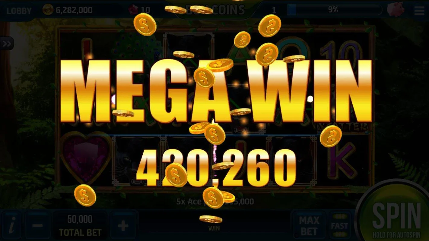 Slots Wolf Magic - FREE Slot Machine Casino Games for Android: Win Big!