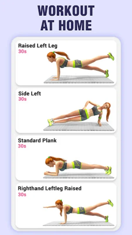 Plank Workout App: Challenge for Android - Strengthen Core