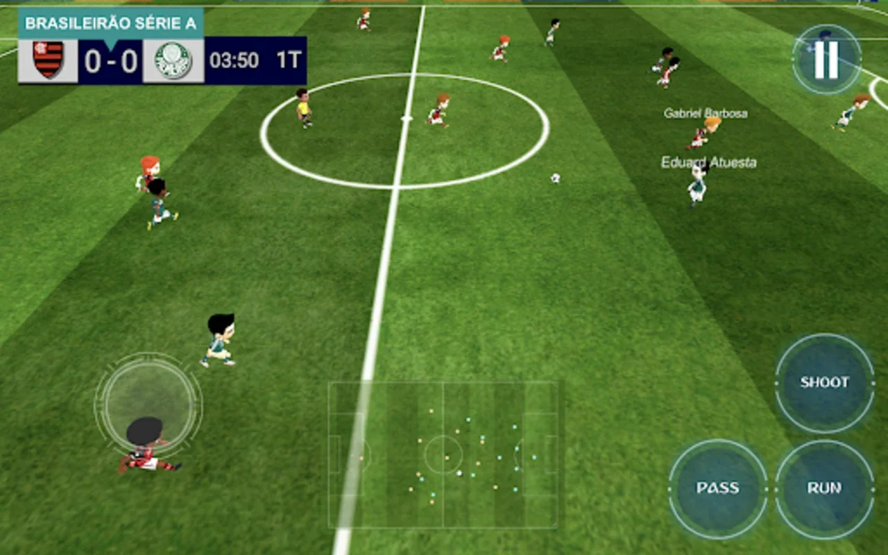 Brazilian Championship Game for Android - Immerse in Virtual Soccer