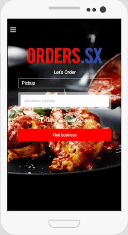 orders.sx for Android - St. Maarten's Food Delivery App