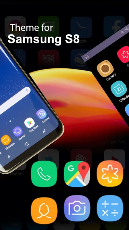 Samsung S8 edge Launcher - Themes and Wallpaper for Android