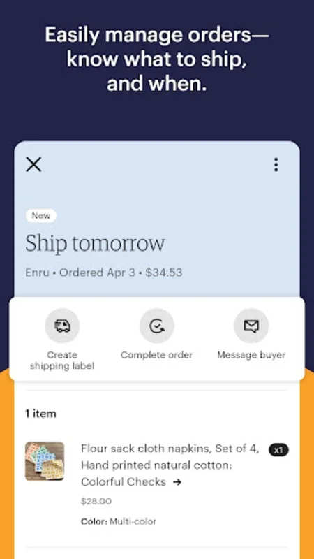 Etsy Seller for Android: Manage Your Store Efficiently