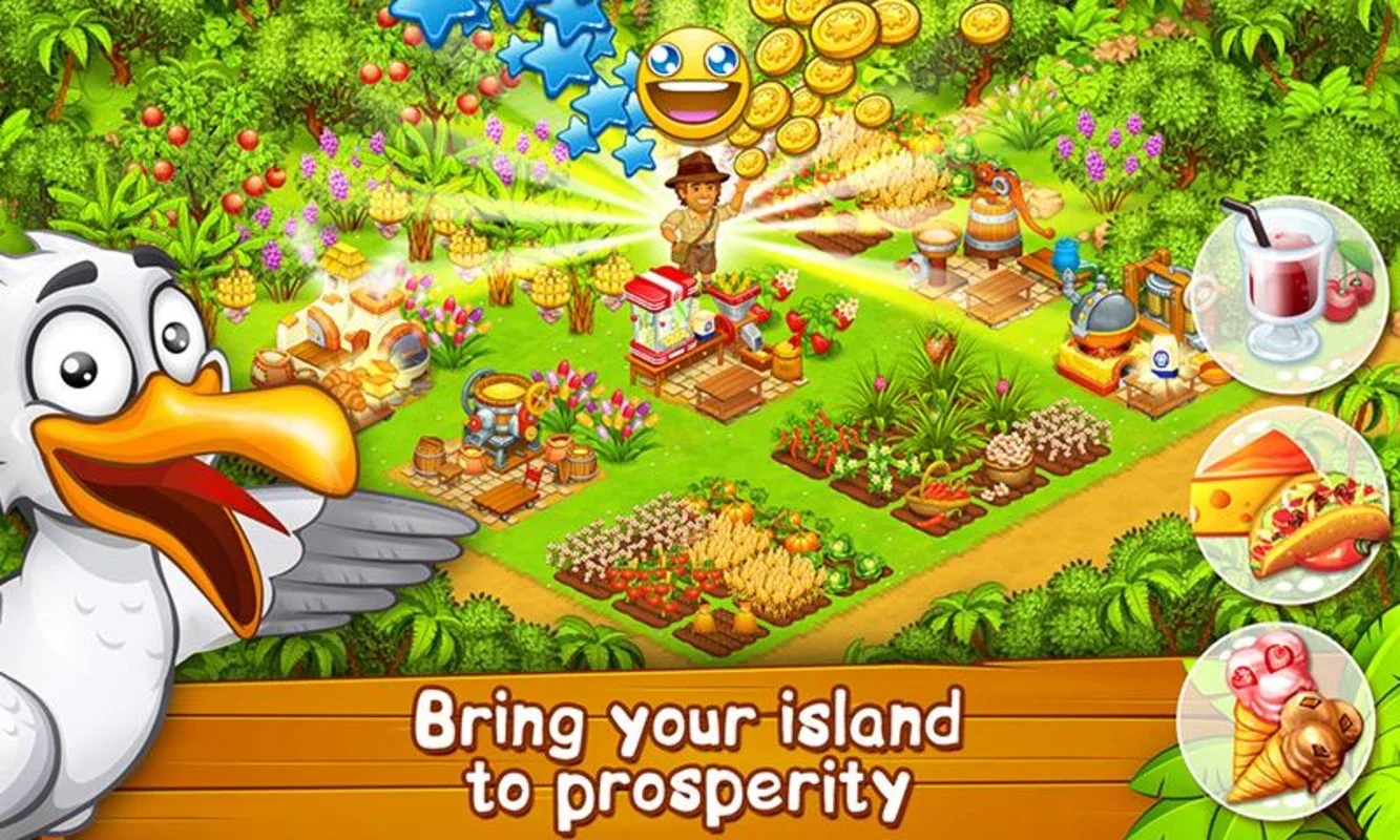 Paradise Day for Android - Tropical Island Building