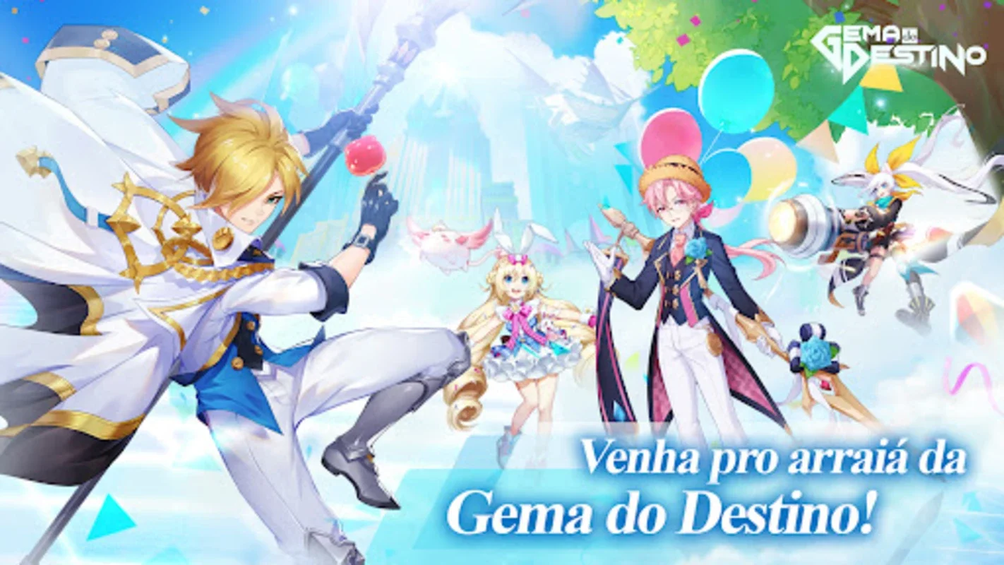 Gema do Destino for Android - Immersive Anime MMORPG