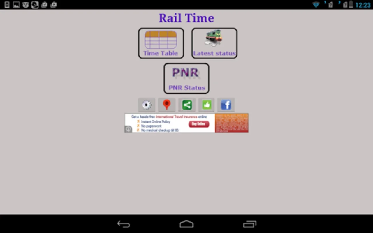 RailTime for Android: Real-Time Train Tracking