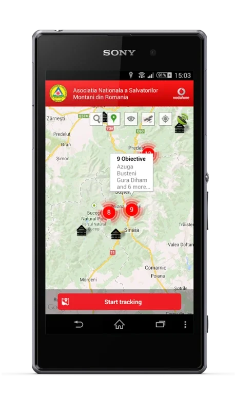 Salvamont for Android: Ensuring Mountain Safety