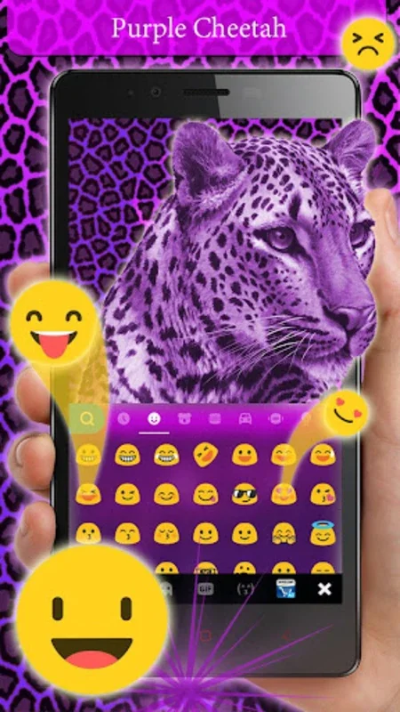 PurpleCheetah for Android - Stylish Keyboard with Custom Themes