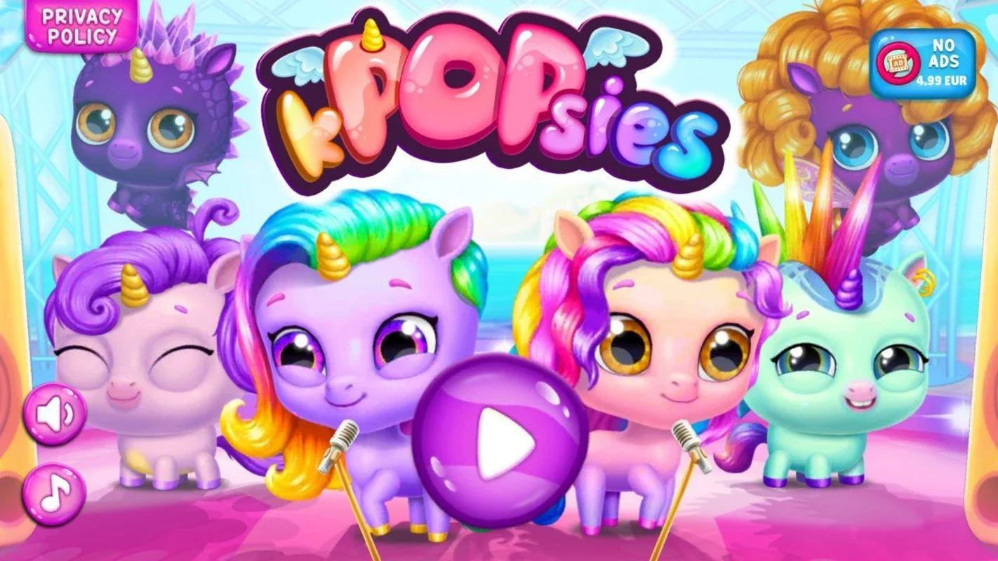 Kpopsies for Android - Play and Care for Adorable Unicorns