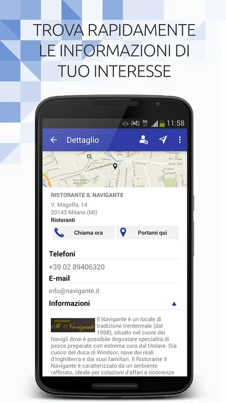 PagineBianche for Android - Italian Contact Directory