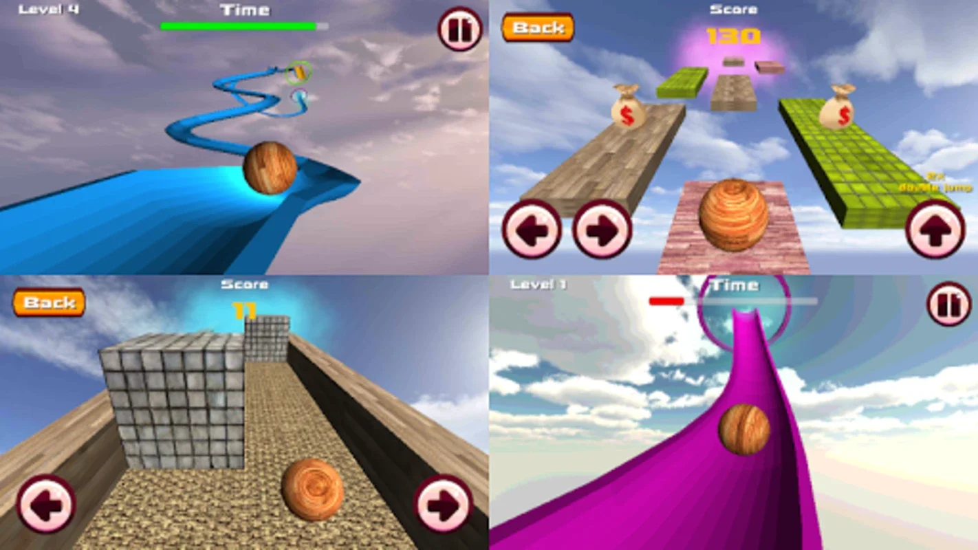 BallCoaster 3D for Android - Thrilling Roller Game