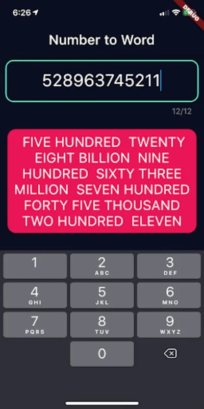 Numbers to Words for Android - Convert Numbers Easily