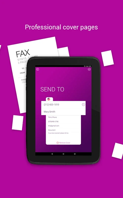 Tiny Fax for Android: Effortless Faxing on the Go