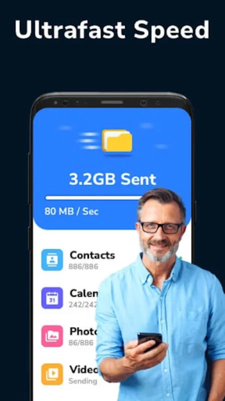 Data Transfer - Copy My Data for Android - No Download Required