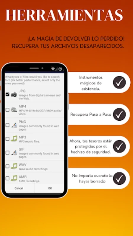 Recuperar archivos borrados for Android: Recover Deleted Files