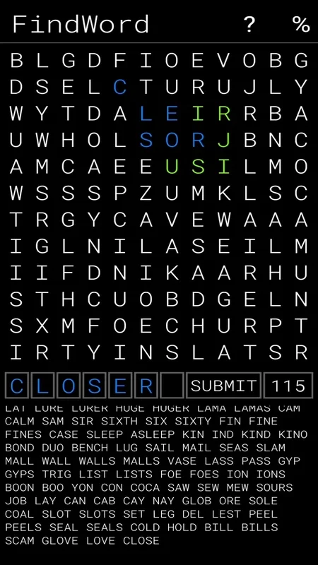 FindWord for Android - Engaging Daily Game