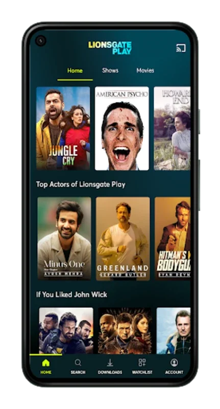 Lionsgate Play for Android - Stream Premium Entertainment