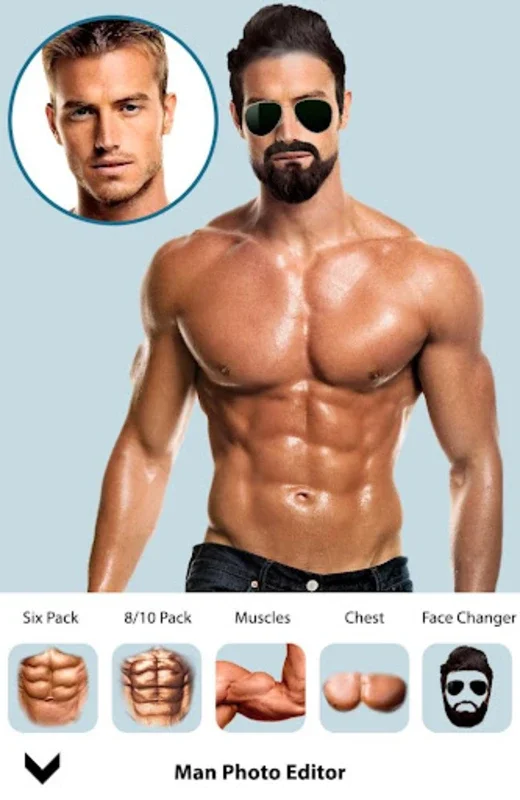 Man Fit Body Photo Editor: Abs for Android - Enhance Your Photos