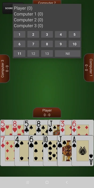 Spades HD for Android - Enjoy Anytime Spades Play