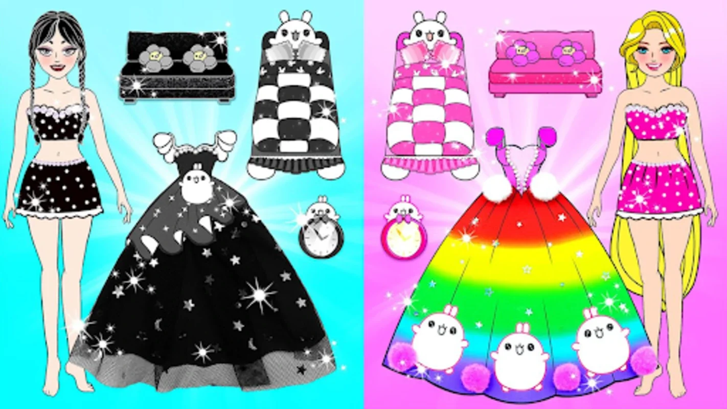 Chibi Doll Dress Up DIY Games for Android - No Downloading Required