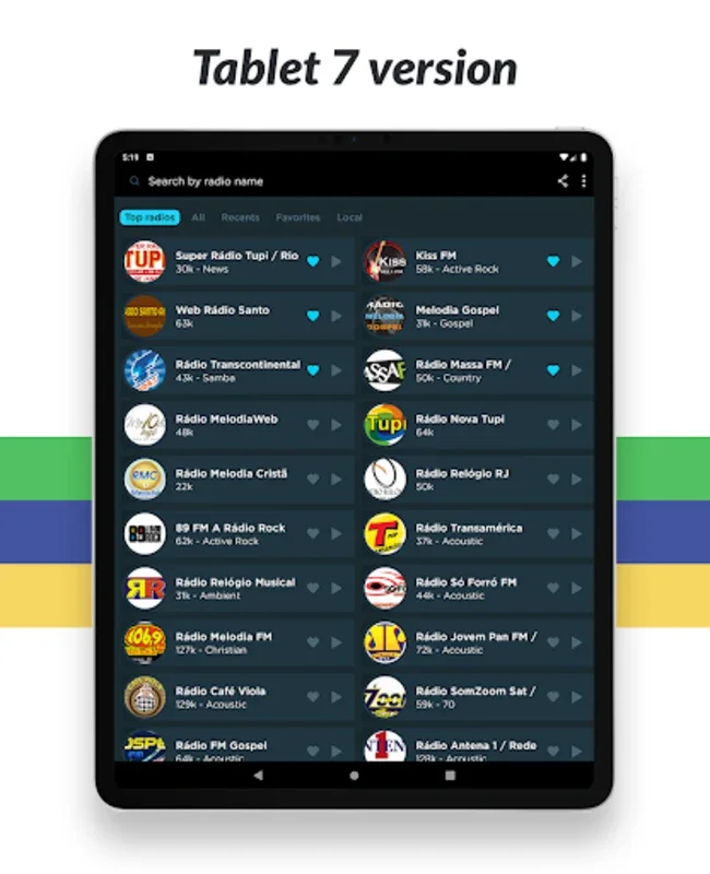 Radio Brazil: FM online for Android - Global Radio Access