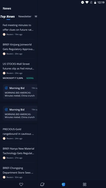 Webull for Android - Monitor the Stock Market