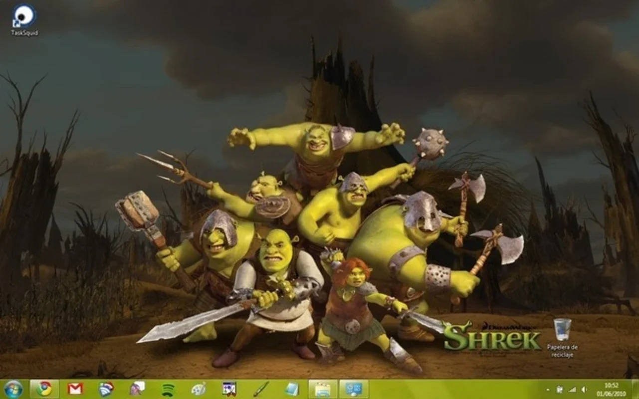 Shrek Forever After Windows 7 Theme: Transform Your Desktop