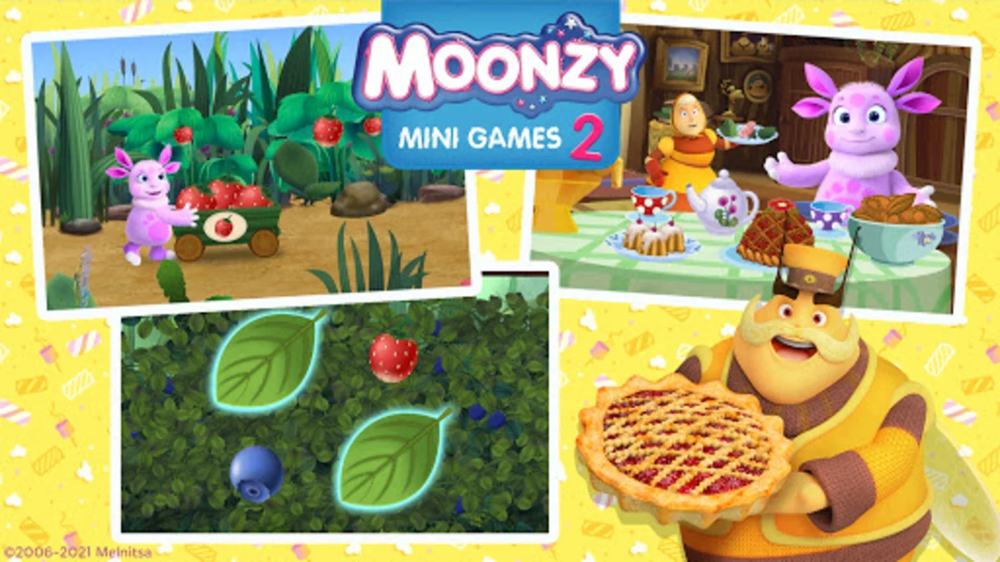 Moonzy: Mini-games for Kids on Android - Fun Learning Adventure