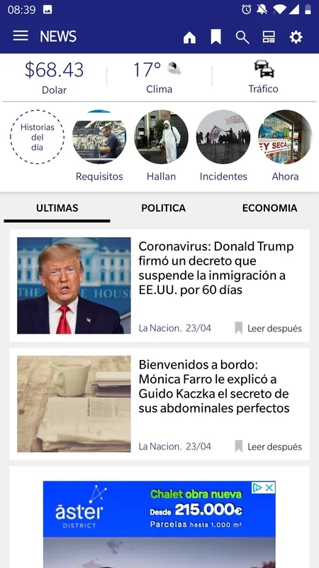 Noticias for Android - Stay Informed with the Latest News