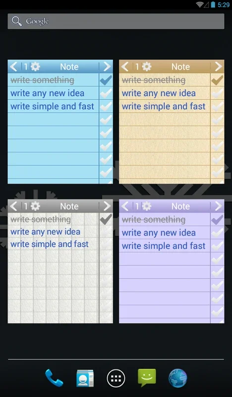 Note To Do. Widget for Android - Boost Your Productivity