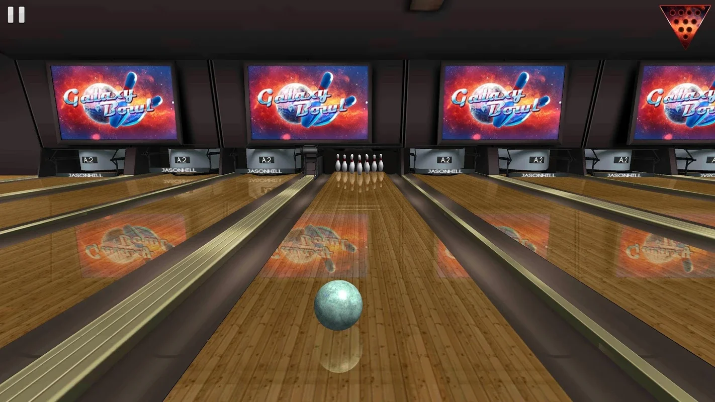 Galaxy Bowling ™ 3D HD for Android - No Downloading Required